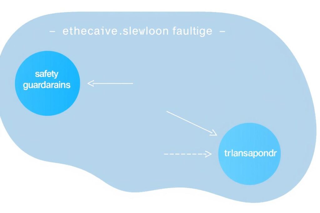Ethical considerations in Generative AI Language Models selection showing safety, bias, and transparency factors Ethical considerations in Generative AI Language Models selection showing safety, bias, and transparency factors
