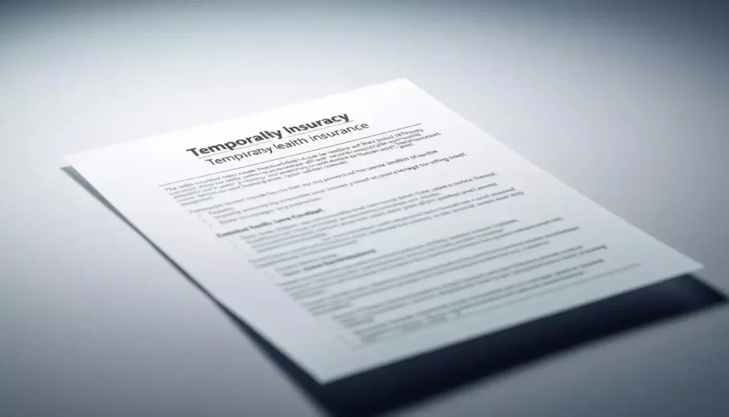 temporary health insurance
