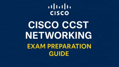 Cisco CCST Networking exam preparation guide